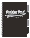 Kołozeszyt Pukka Pad Project Book Black Grey B5 czarny