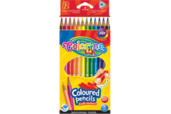 Kredki trójkątne Colorino Kids PATIO 12 kolorów