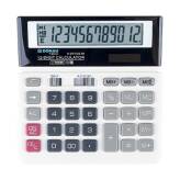 Kalkulator biurowy DONAU TECH, 12-cyfr. biały
