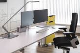 Uchwyt stołowy DURABLE do dwóch monitorów, z zaciskiem biurkowym