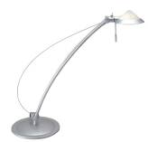 Lampka designerska na biurko MAUL Bow, 50W, biała