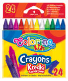 Kredki świecowe Colorino Kids PATIO 24 kolory