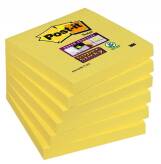 Bloczek samoprzylepny POST-IT® Super Sticky, 76x76mm, 1x90 kart., żółty