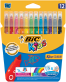 Flamastry BIC Kids 12 kolorów