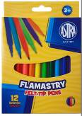 Flamastry ASTRA 12 kolorów